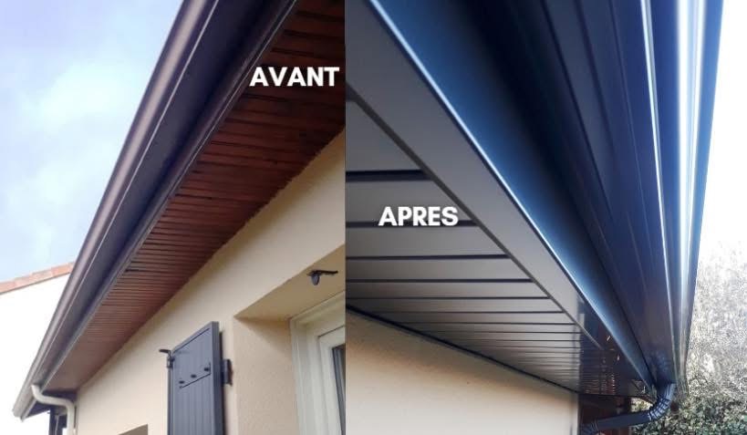 Réalisation de chantier de couverture et zinguerie terminé par traitement habitat